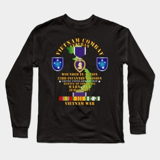 Battle for FSB Mary Ann - WIA w PH - VN SVC Long Sleeve T-Shirt